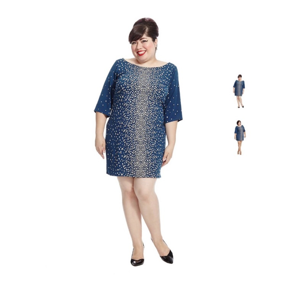 Nouveau Sheath Dress In Sea Spray